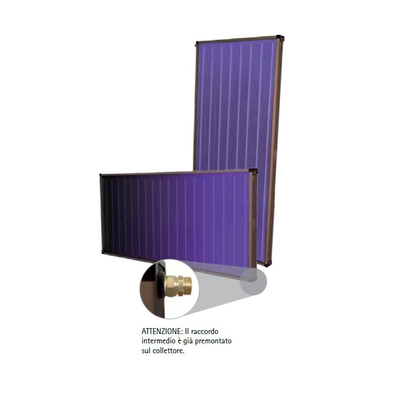 Collettore Solare Piano Sunwood SP-L 2mq