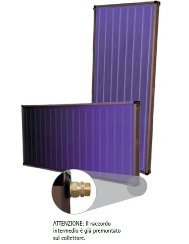 Collettore solare vetrato piano modello SP-XL SunWood -0641733