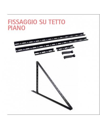Fissaggio su Tetto Piano set base per pannello S-L / SP-L SunWood -0642020
