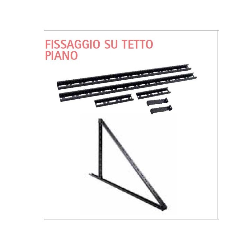 Tetto Piano S-XL / SP-XL / SPM-XL set base per pannello SunWood
