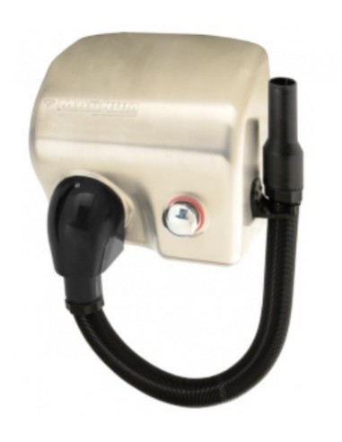 Asciugacapelli Elettrico MG88HT LEM Inox Satinato MAGNUM Fumagalli con tubo