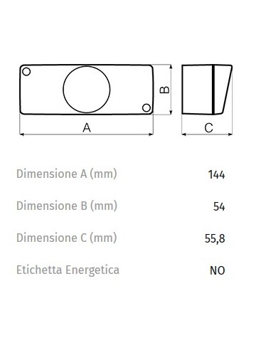 Rilevatore di umidità C HCS Vortice - 12994