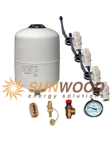 kit di collegamento al lato sanitario T1- T1 max- T1 heat pump da 200 a 500 lt SunWood -0610351