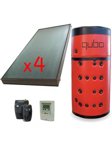 QUBO-kit Sunerg MBQ 500i/4/TX solare termico per riscaldamento a circolazione forzata