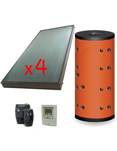 KOMBI-kit Sunerg MBK 500/4/TX solare termico per riscaldamento a circolazione forzata