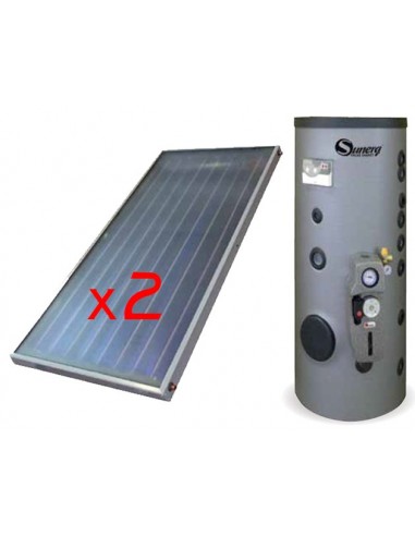 Base-kit Sunerg KVB200/2/S solare termico per tetto inclinato a circolazione forzata